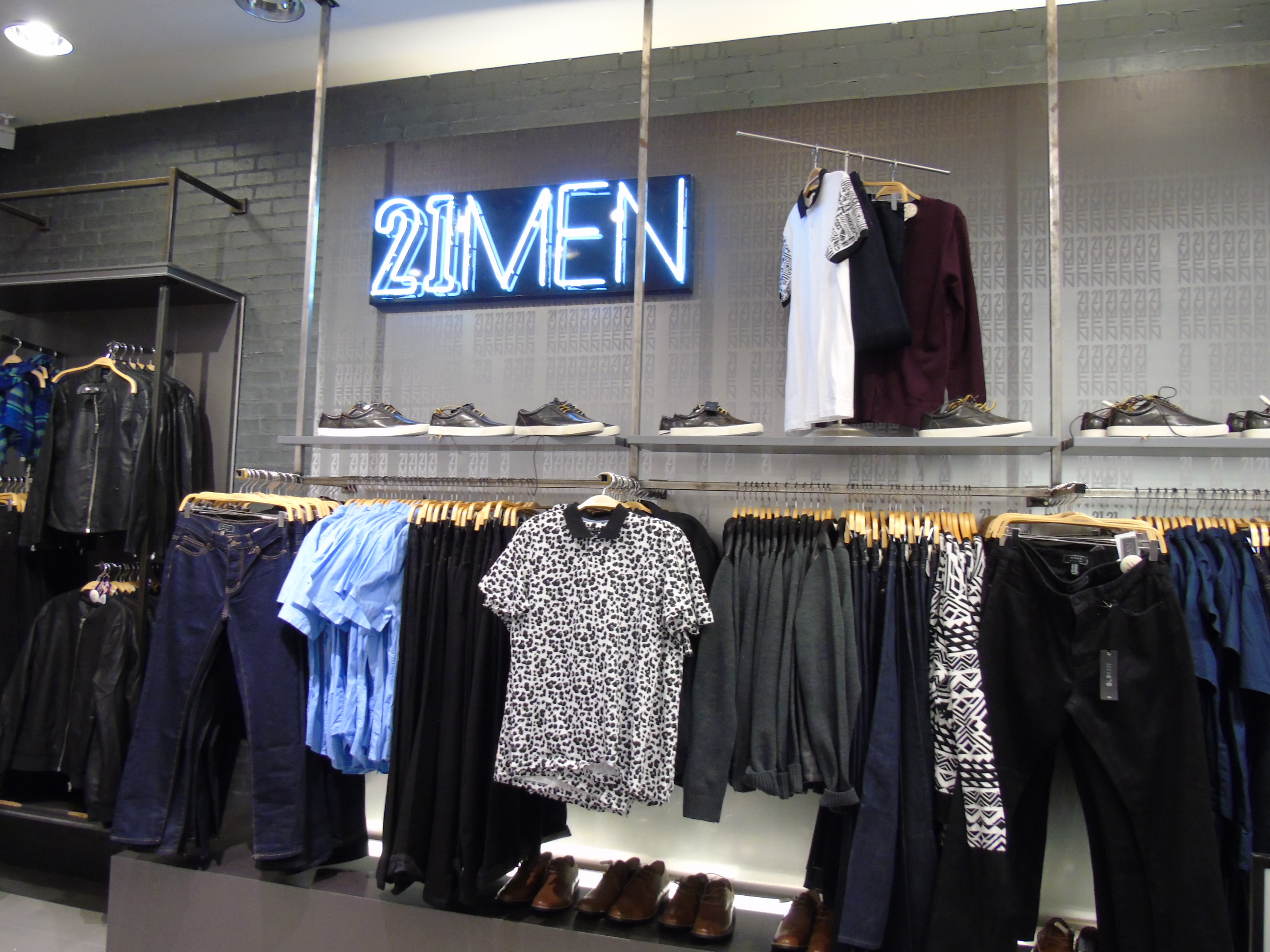 forever 21 roupas masculinas